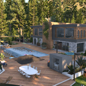 Forest mansion - Civ. 707