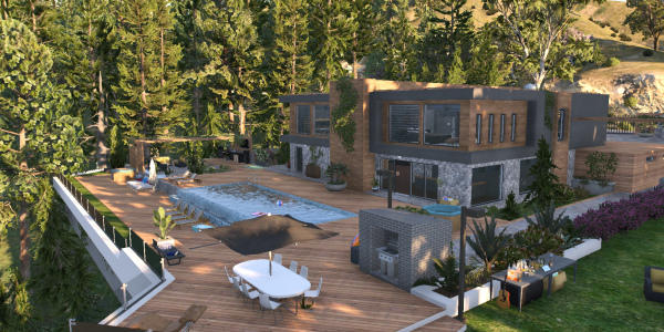 Forest mansion - Civ. 707